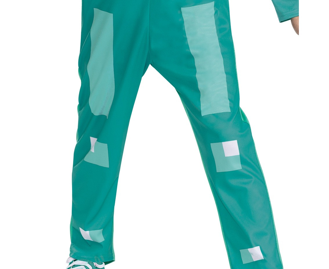 Costume Steve Diamond- Minecraft (license), size. M (7-8 year)